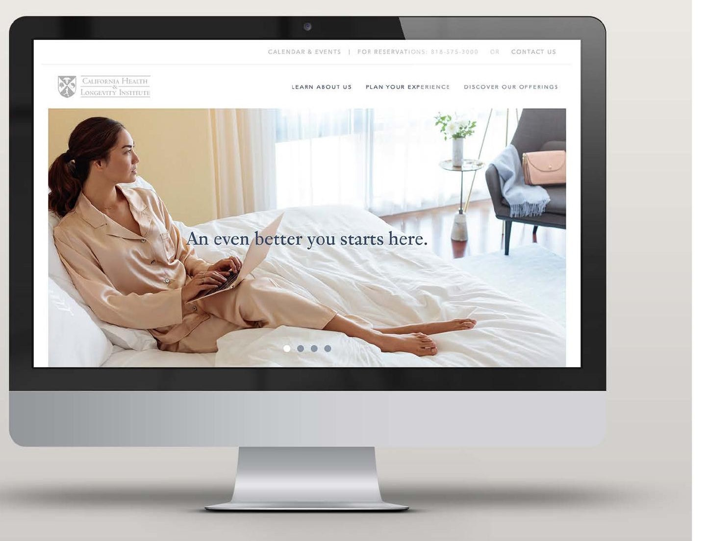 Four Seasons — California Health & Longevity Institute website