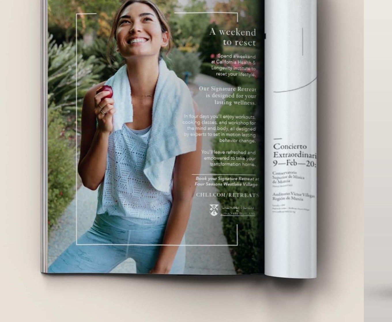 Four Seasons — A weekend to reset, magazine