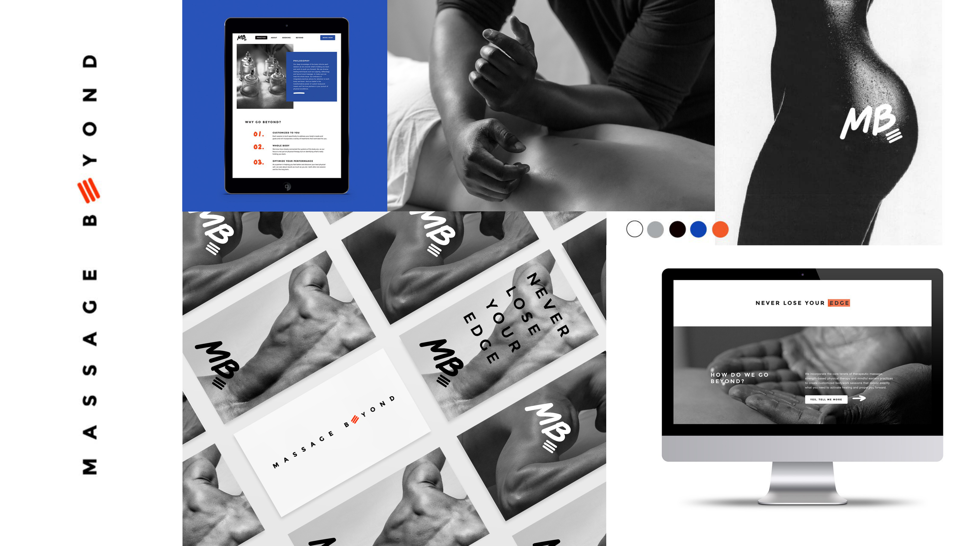 Massage Beyond — Brand system