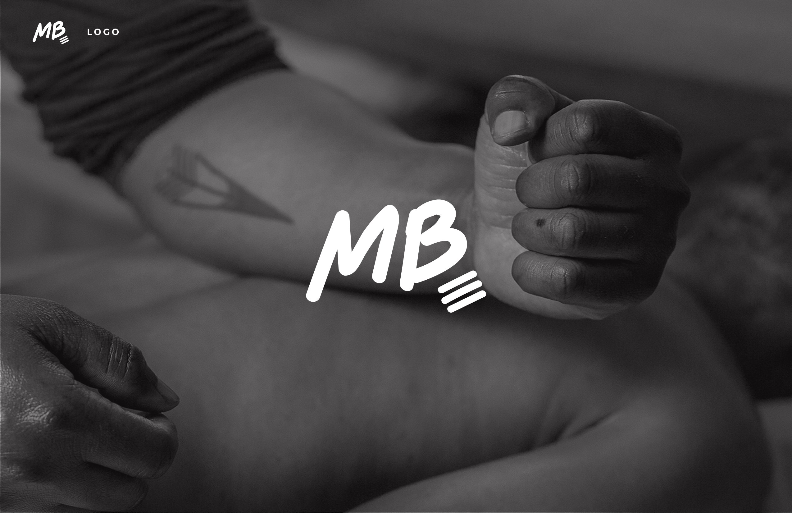 Massage Beyond — MB mark on bodywork